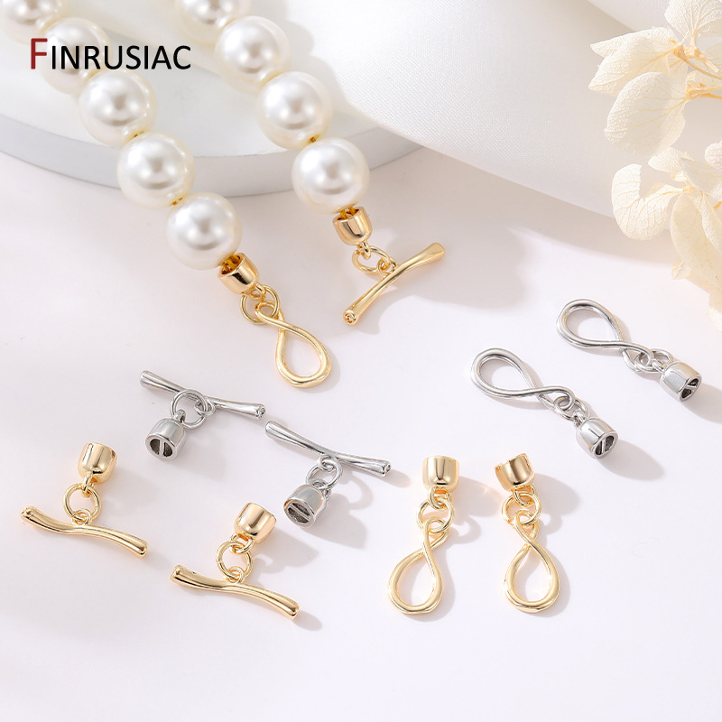 Jewelry Making Bead - 14K Gold Plated Infinity Symbol OT