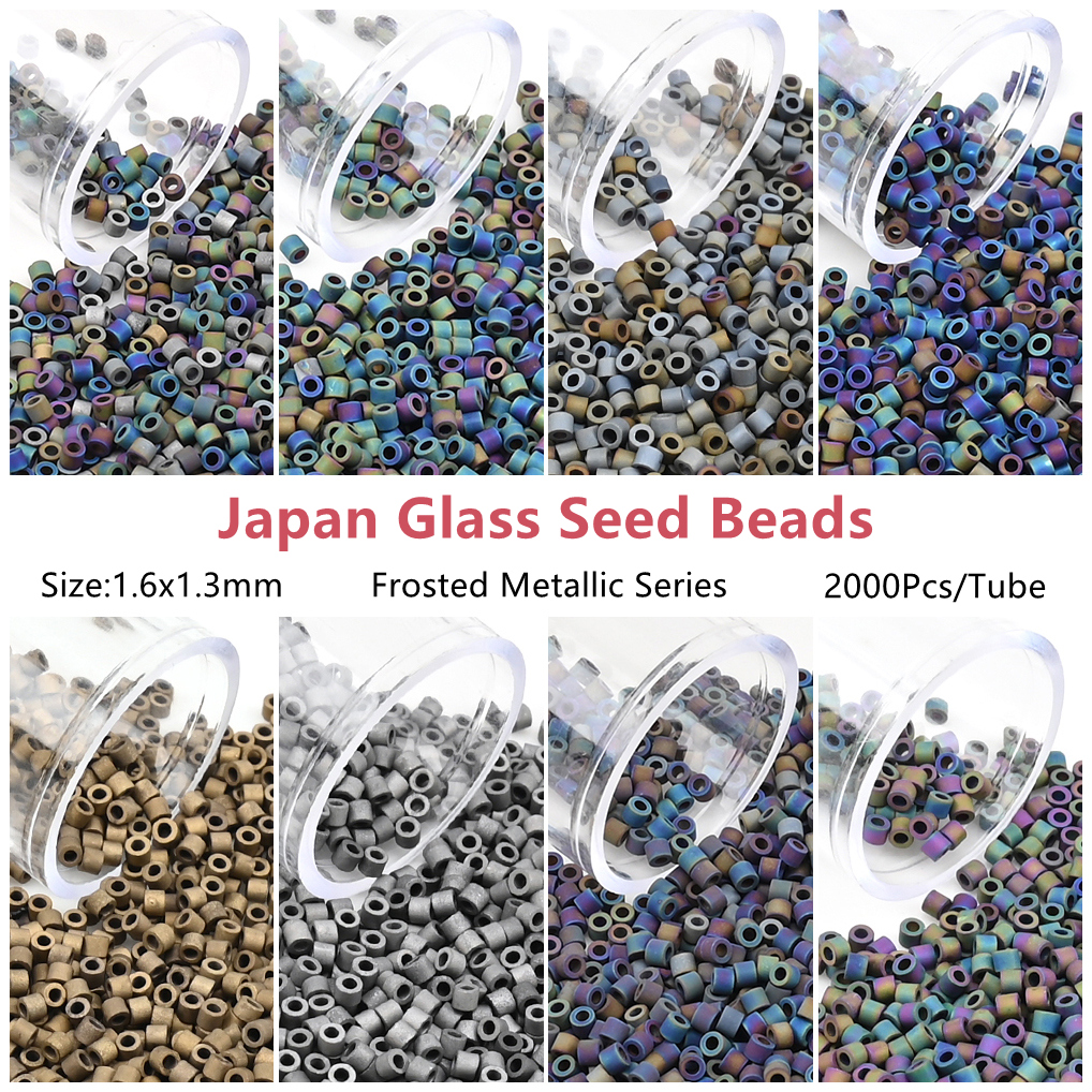 Seed Bead Tube - Uniform 11/0 Japanese Seed Beads 1.6mm