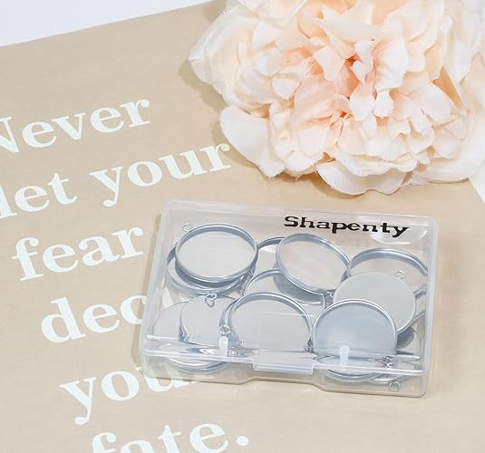 20 Pieces Stainless Steel Roun - Jewelry Making Resin のレビューと価格