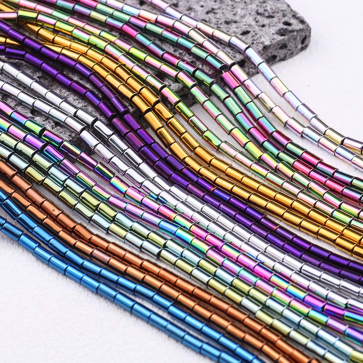 Golden Color Plated Straight T - Seed Bead Tube のレビューと価格