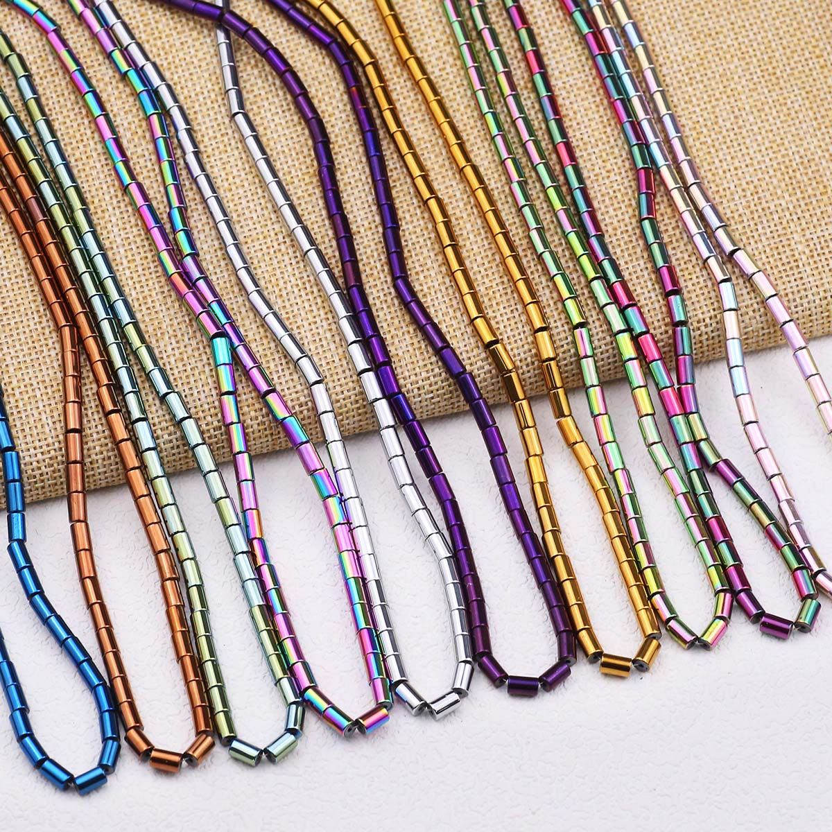 Golden Color Plated Straight T - Seed Bead Tube のレビューと価格