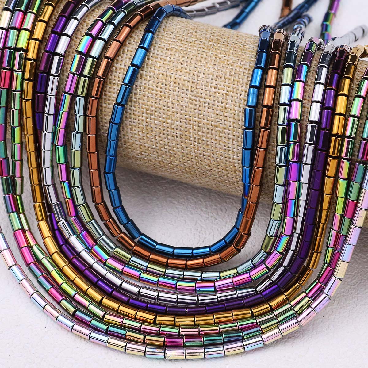 Golden Color Plated Straight T - Seed Bead Tube のレビューと価格