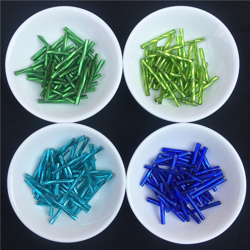 36Pcs/Lot 2.5mm*25mm Twist Cze - Seed Bead Tube のレビューと価格
