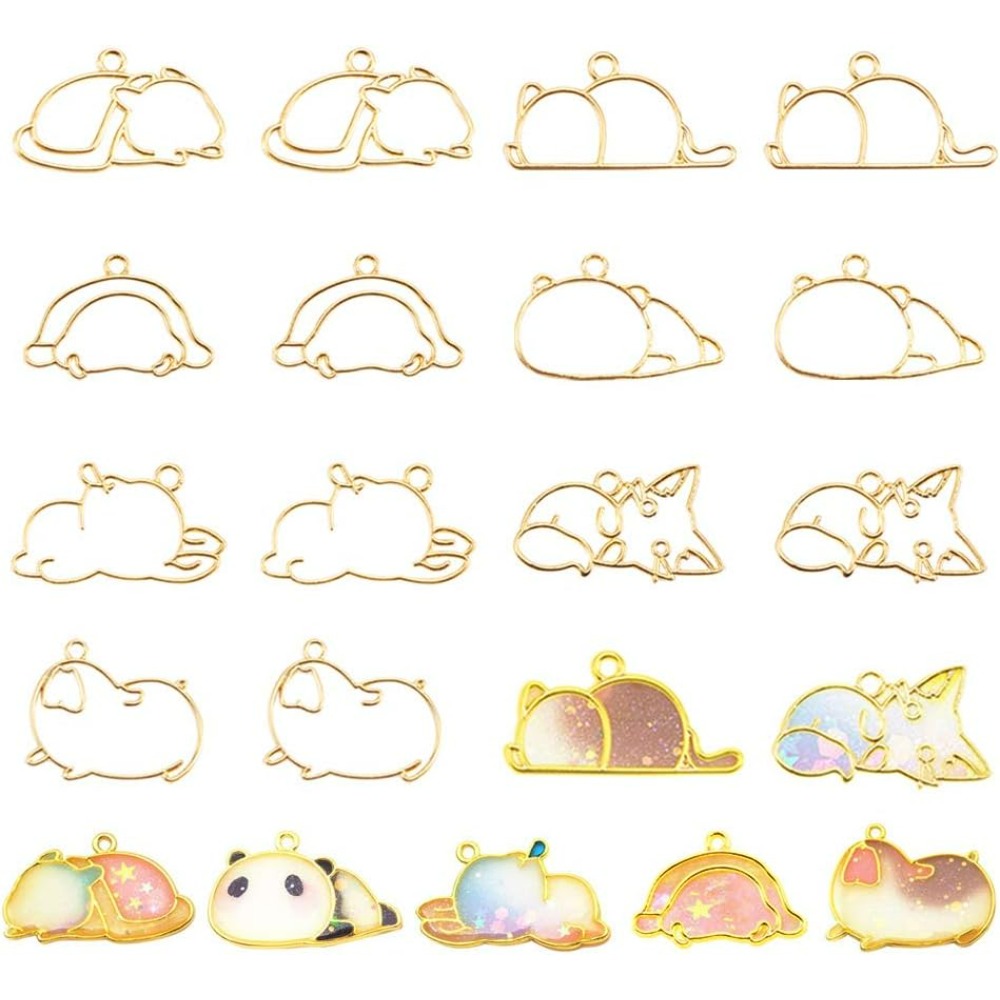 14pcs Hibernator Theme Open Be - Jewelry Making Resin のレビューと価格