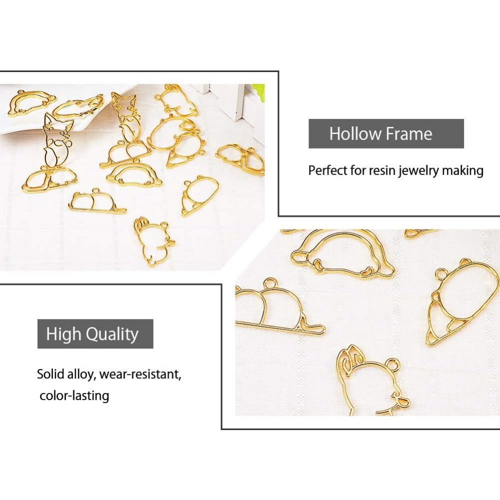 14pcs Hibernator Theme Open Be - Jewelry Making Resin のレビューと価格