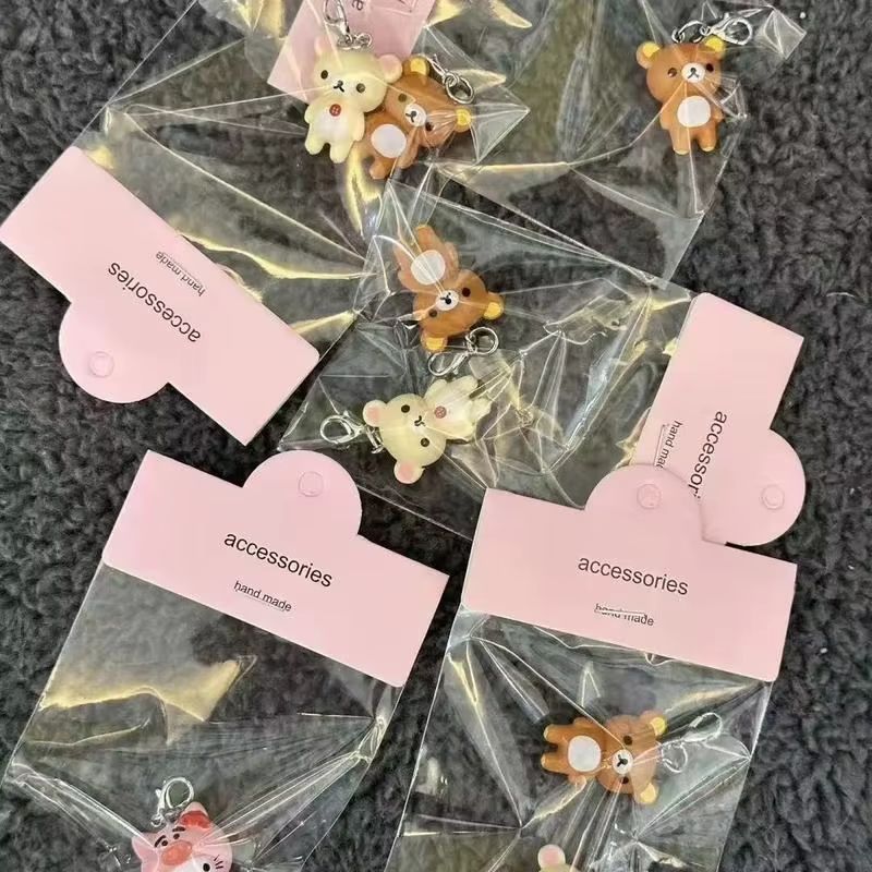 Rilakkuma Keychain Cute Kawaii - Jewelry Making Resin のレビューと価格