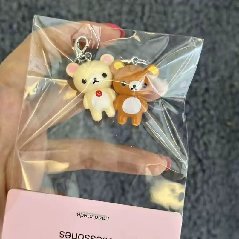Rilakkuma Keychain Cute Kawaii - Jewelry Making Resin のレビューと価格