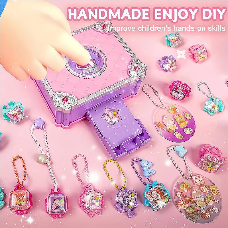3D Sticker Maker Kit DIY Jewel - Jewelry Making Kits For Kids のレビューと価格