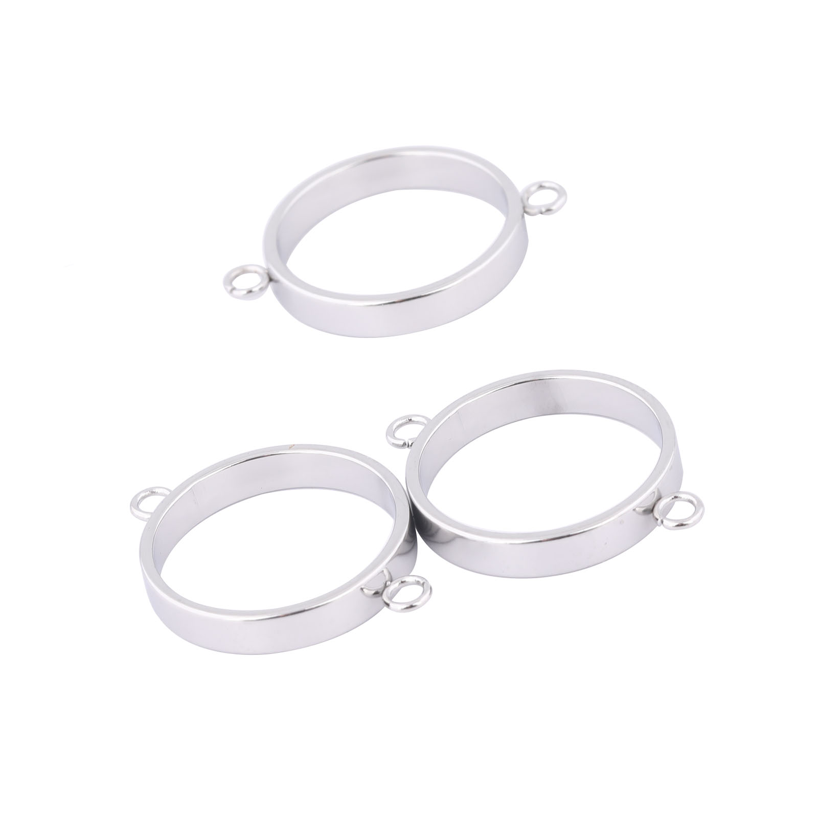 10pcs Stainless Steel 14mm Ope - Jewelry Making Resin のレビューと価格