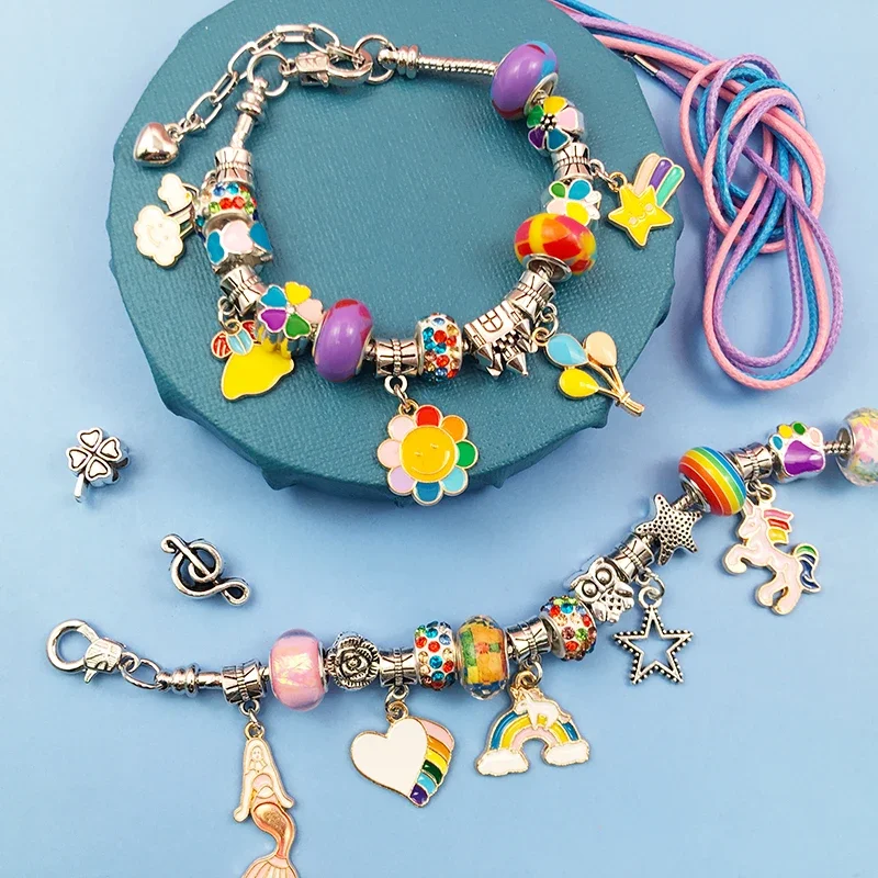 Charm Bracelet Making Kit for  - Jewelry Making Kits For Kids のレビューと価格