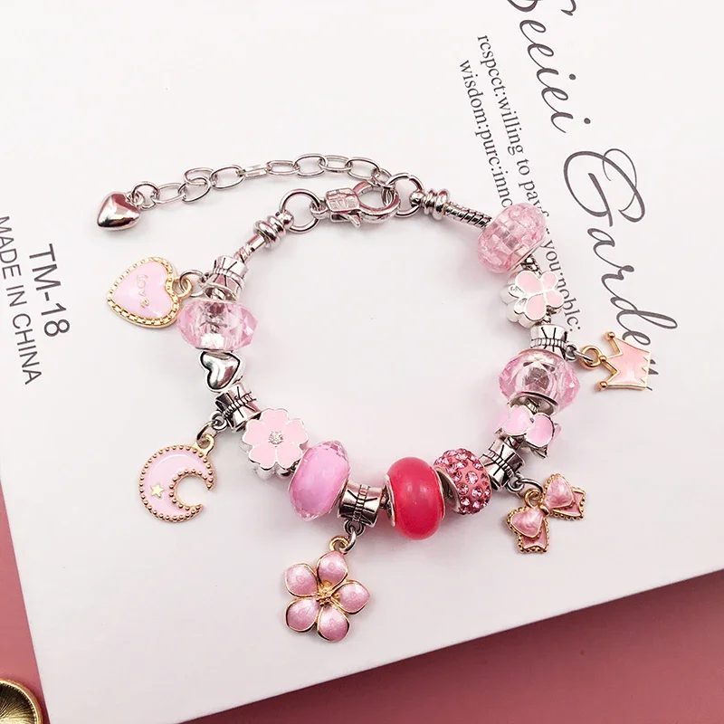 Charm Bracelet Making Kit for  - Jewelry Making Kits For Kids のレビューと価格