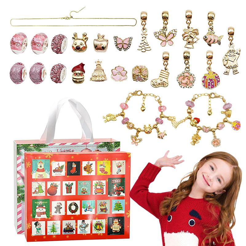 Christmas Jewelry Advent Calen - Jewelry Making Kits For Kids のレビューと価格