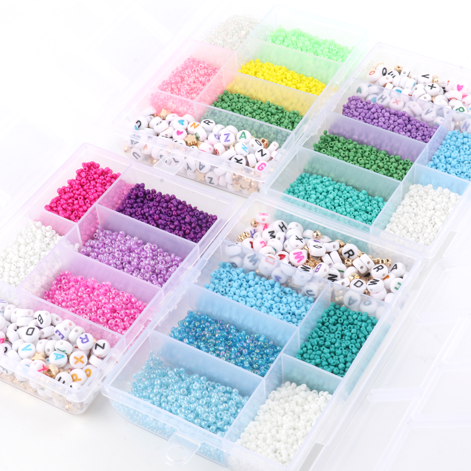 5000pcs Boxed Beads Kits Czech - Jewelry Making Kits For Kids のレビューと価格