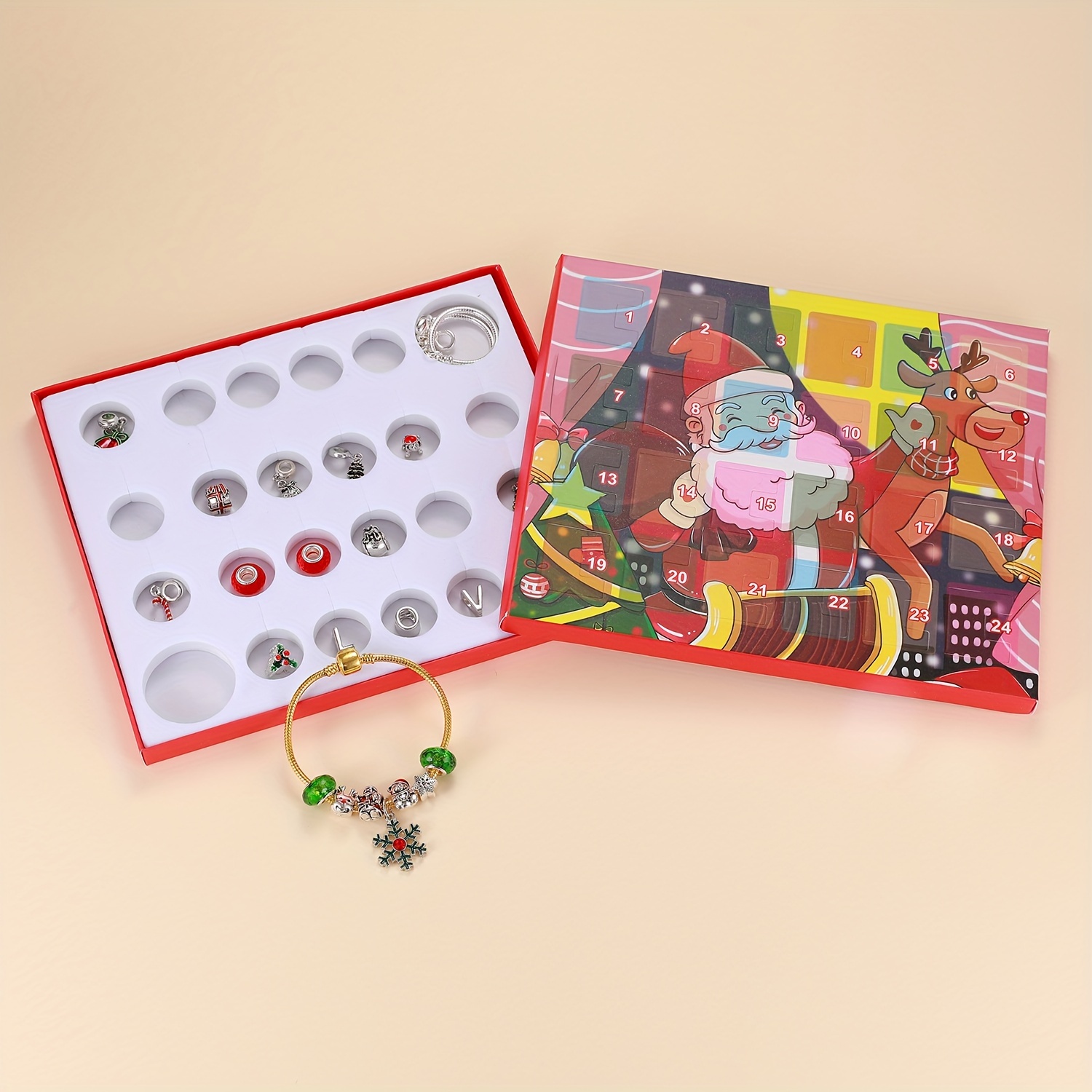 Snowman Christmas Advent Calen - Jewelry Making Resin のレビューと価格