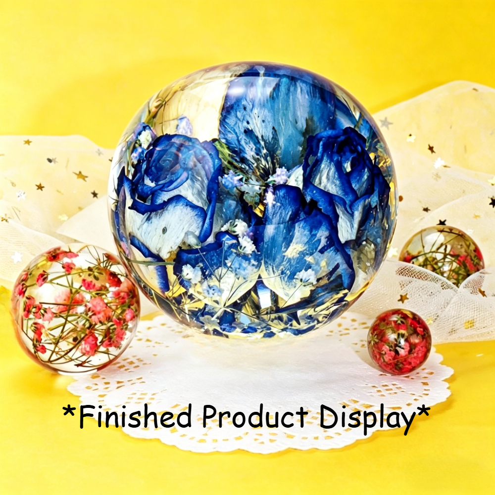 5Pcs Sphere Silicone Mold Kit  - Jewelry Making Kits For Kids のレビューと価格