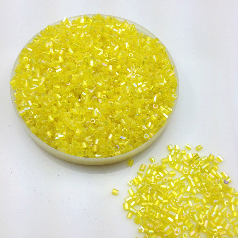 16g 1000pcs 2*3mm Colorful AB  - Seed Bead Tube のレビューと価格