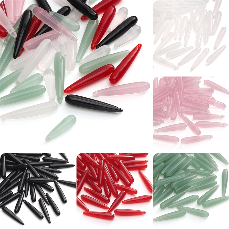 5pcs Beads Resin Teardrop Shap - Jewelry Making Resin のレビューと価格