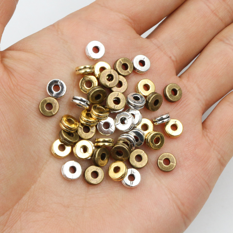 100pcs 6x6x2.5mm Antique Gold  - Eyepin Ball End のレビューと価格