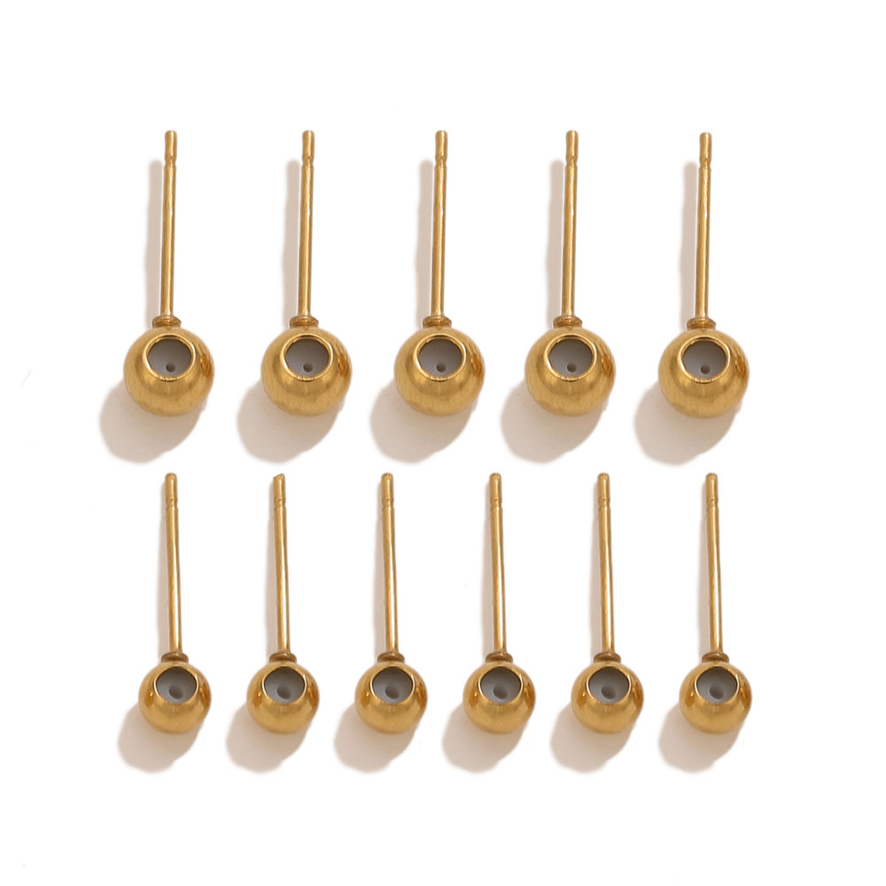10pcs Stainless Steel Earring  - Jewelry Making Materials Wholesale のレビューと価格