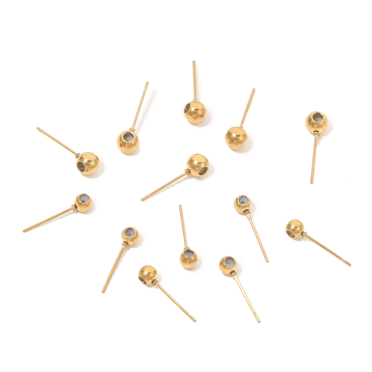 10pcs Stainless Steel Earring  - Jewelry Making Materials Wholesale のレビューと価格