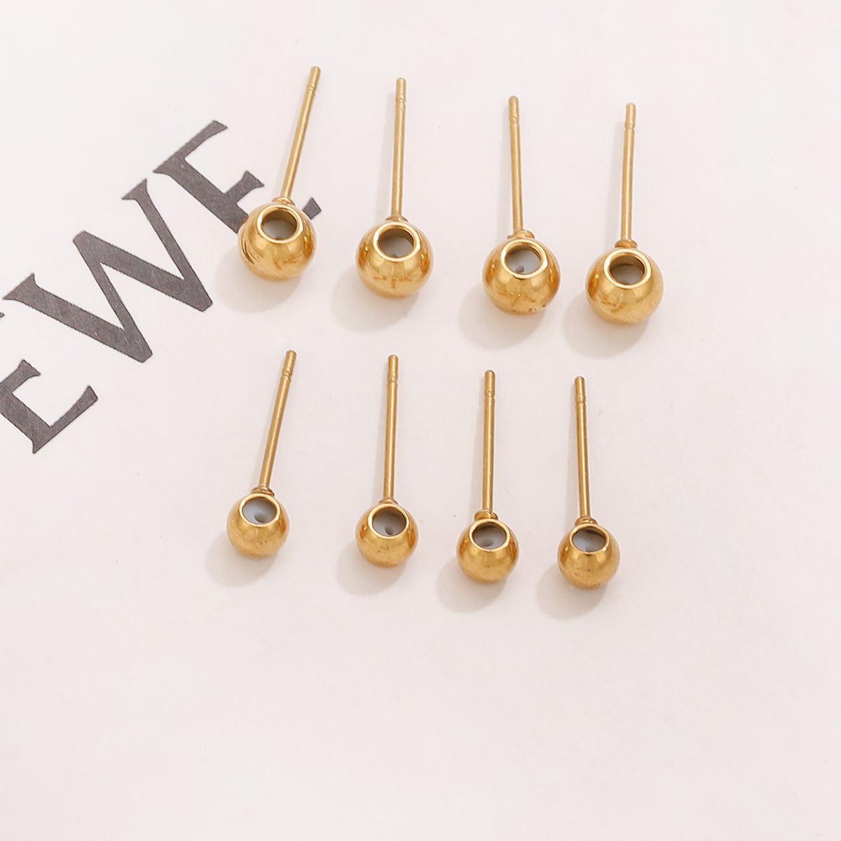 10pcs Stainless Steel Earring  - Jewelry Making Materials Wholesale のレビューと価格