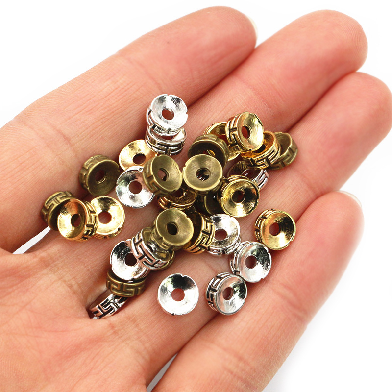 50pcs 7.5x3mm Spacer Beads Bro - Eyepin Ball End のレビューと価格