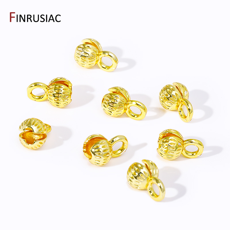 14/18K Gold Plated Brass Crimp - Eyepin Ball End のレビューと価格