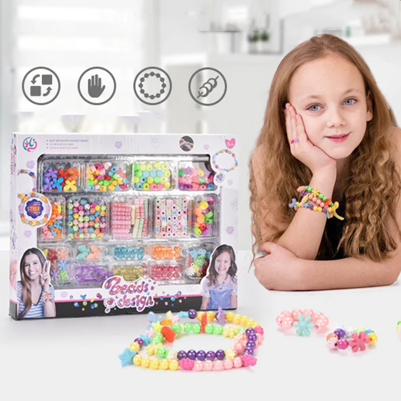 Girls DIY Bead Set Jewelry Mak - Jewelry Making Kits For Kids のレビューと価格