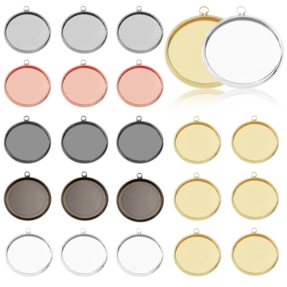 10pcs Iron Cabochon Base 8/10/ - Pendant Blank Bezel のレビューと価格