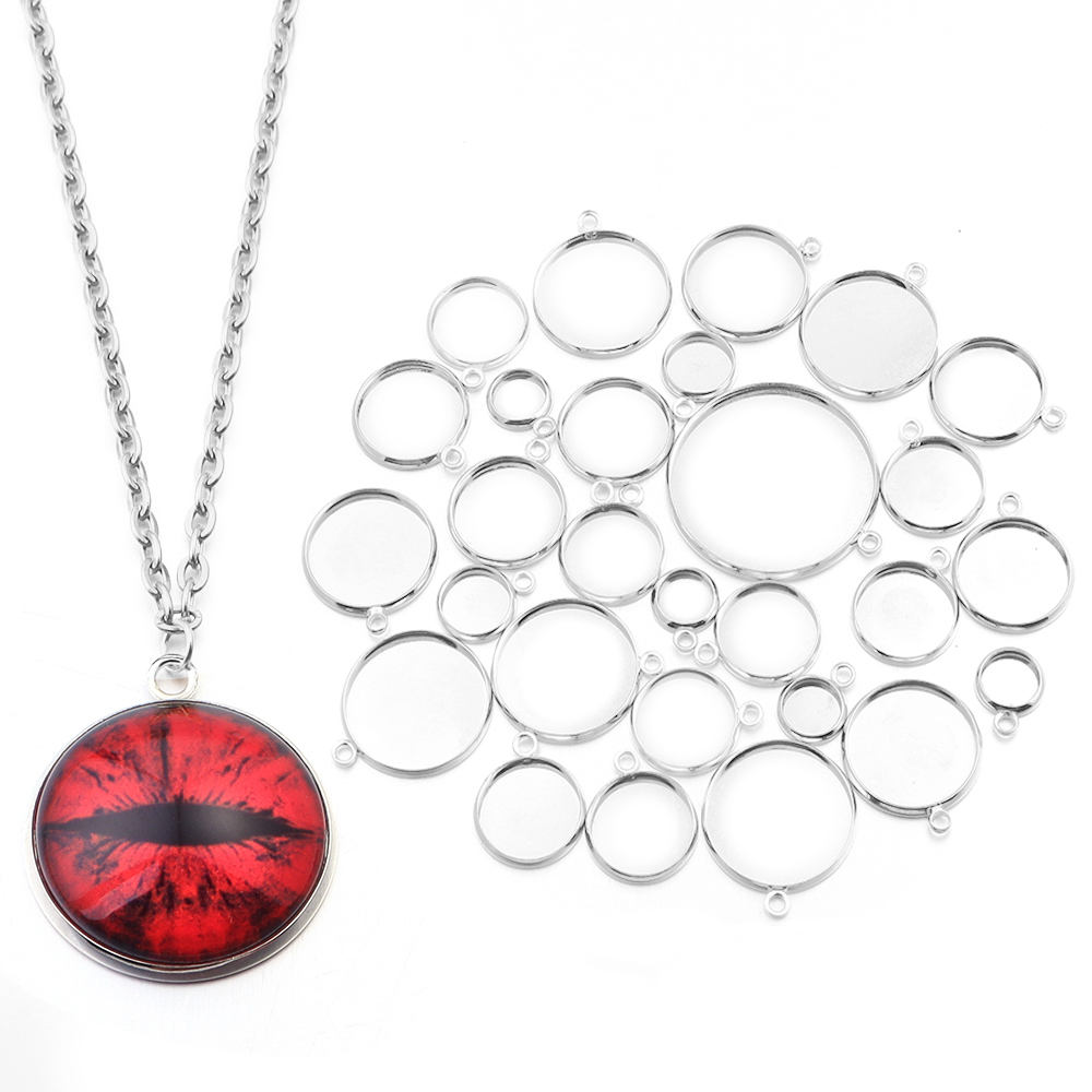 10pcs Iron Cabochon Base 8/10/ - Pendant Blank Bezel のレビューと価格