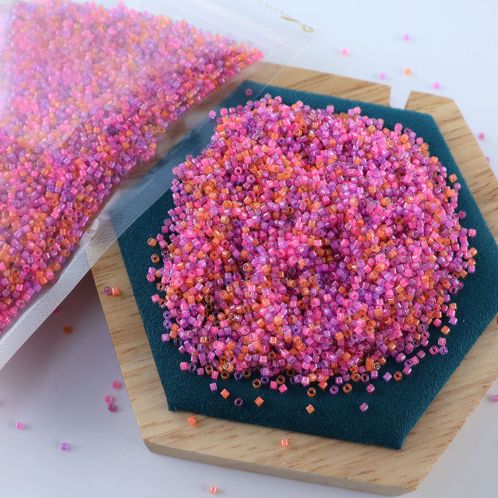 Japanese imported Miyuki mixed - Seed Bead Tube のレビューと価格