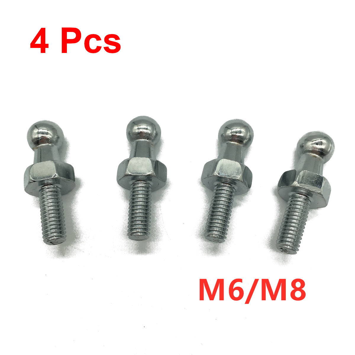 4Pcs 10mm M8/M6 Universal Car  - Eyepin Ball End のレビューと価格