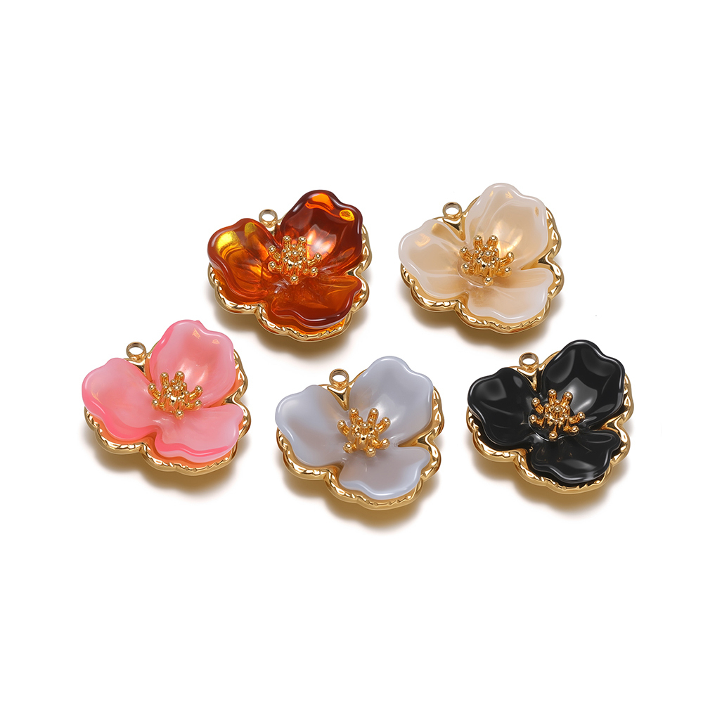 3pcs Gold Plated Stainless Ste - Jewelry Making Resin のレビューと価格
