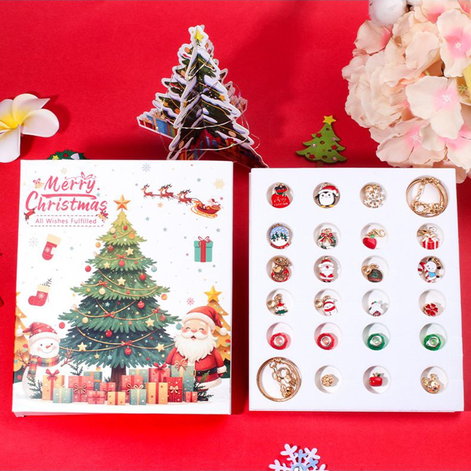 Calendar Advent Charm Christma - Jewelry Making Kits For Kids のレビューと価格