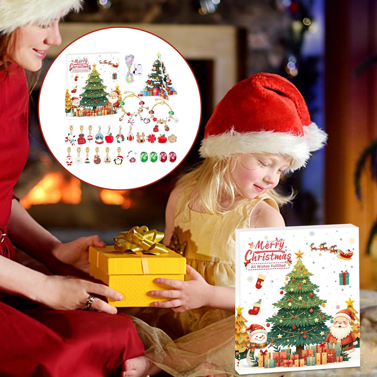 Calendar Advent Charm Christma - Jewelry Making Kits For Kids のレビューと価格