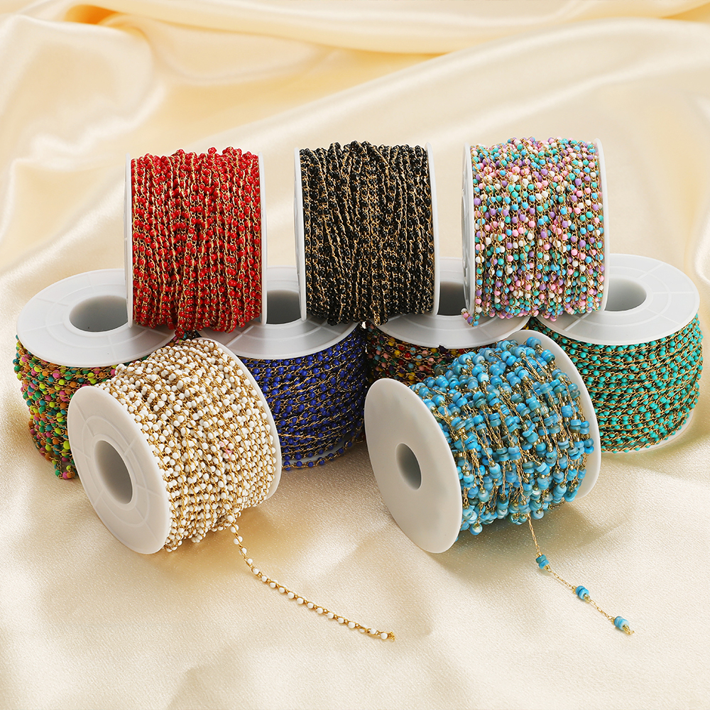 1 Meter Stainless Steel Enamel - Jewelry Making Materials Wholesale のレビューと価格