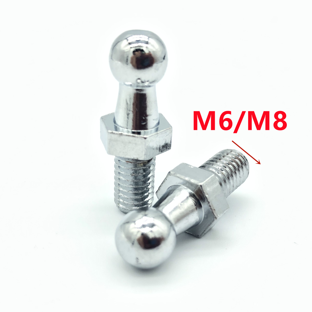 2x 10mm M8 M6 Universal Boot B - Eyepin Ball End のレビューと価格
