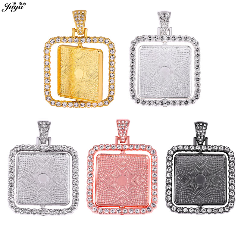 3PCS Double Sided Pendant Base - Pendant Blank Bezel のレビューと価格