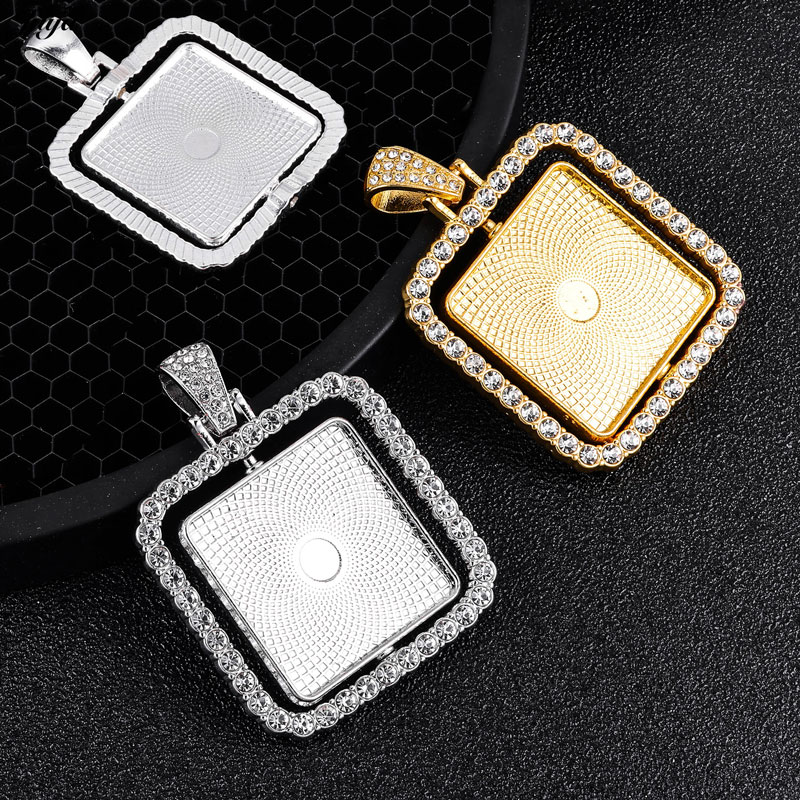 3PCS Double Sided Pendant Base - Pendant Blank Bezel のレビューと価格