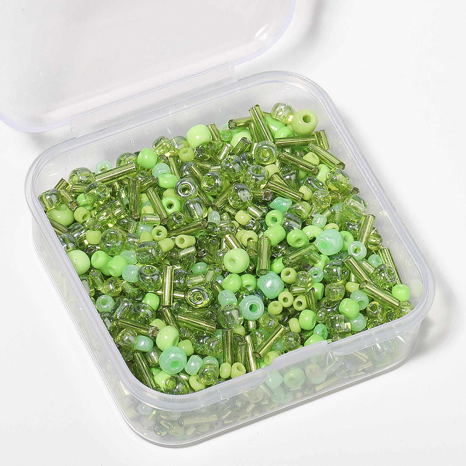700Pcs/box Green Japanese Seed - Seed Bead Tube のレビューと価格