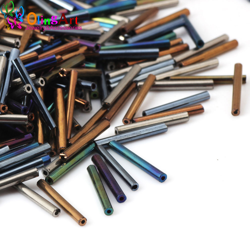 OlingArt Metallic Multicolor T - Seed Bead Tube のレビューと価格