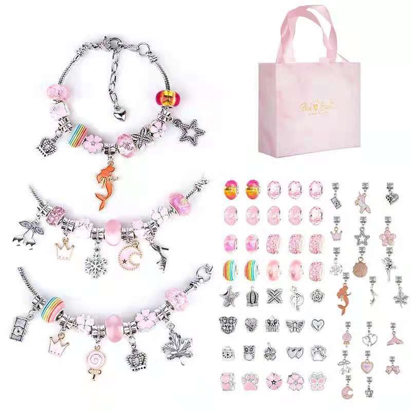 Charm Bracelet Making Kit DIY  - Jewelry Making Kits For Kids のレビューと価格