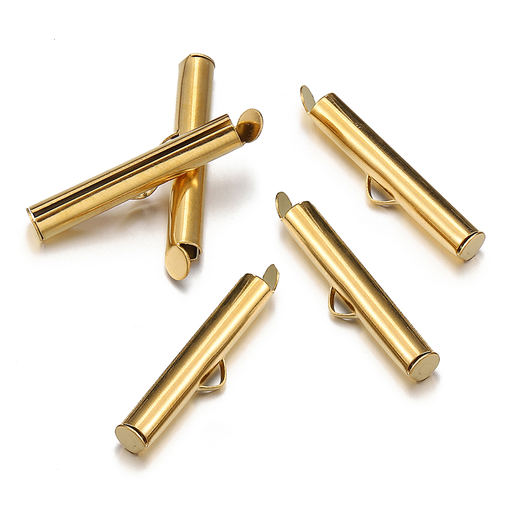 20pcs Stainless Steel Crimp En - Seed Bead Tube のレビューと価格