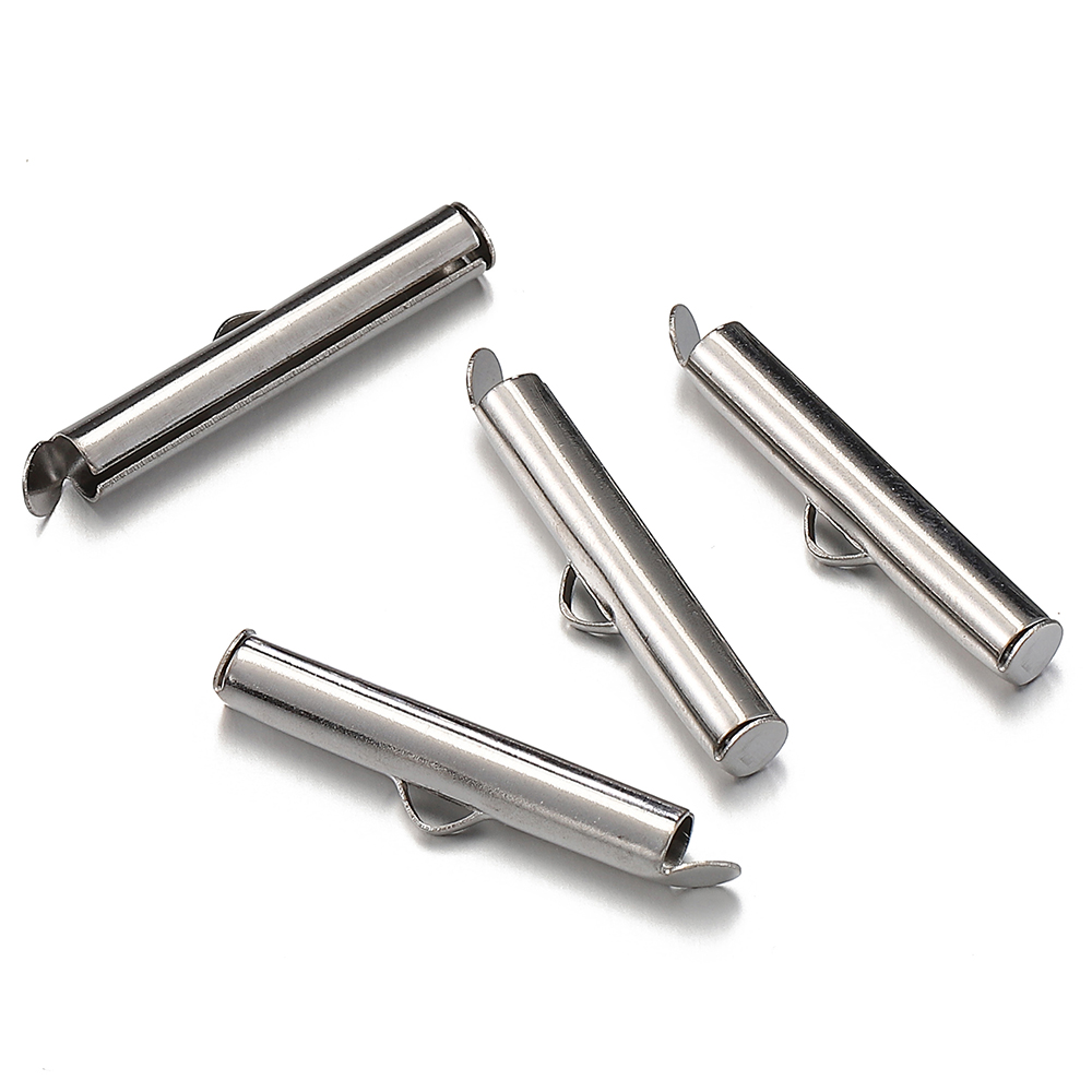 20pcs Stainless Steel Crimp En - Seed Bead Tube のレビューと価格