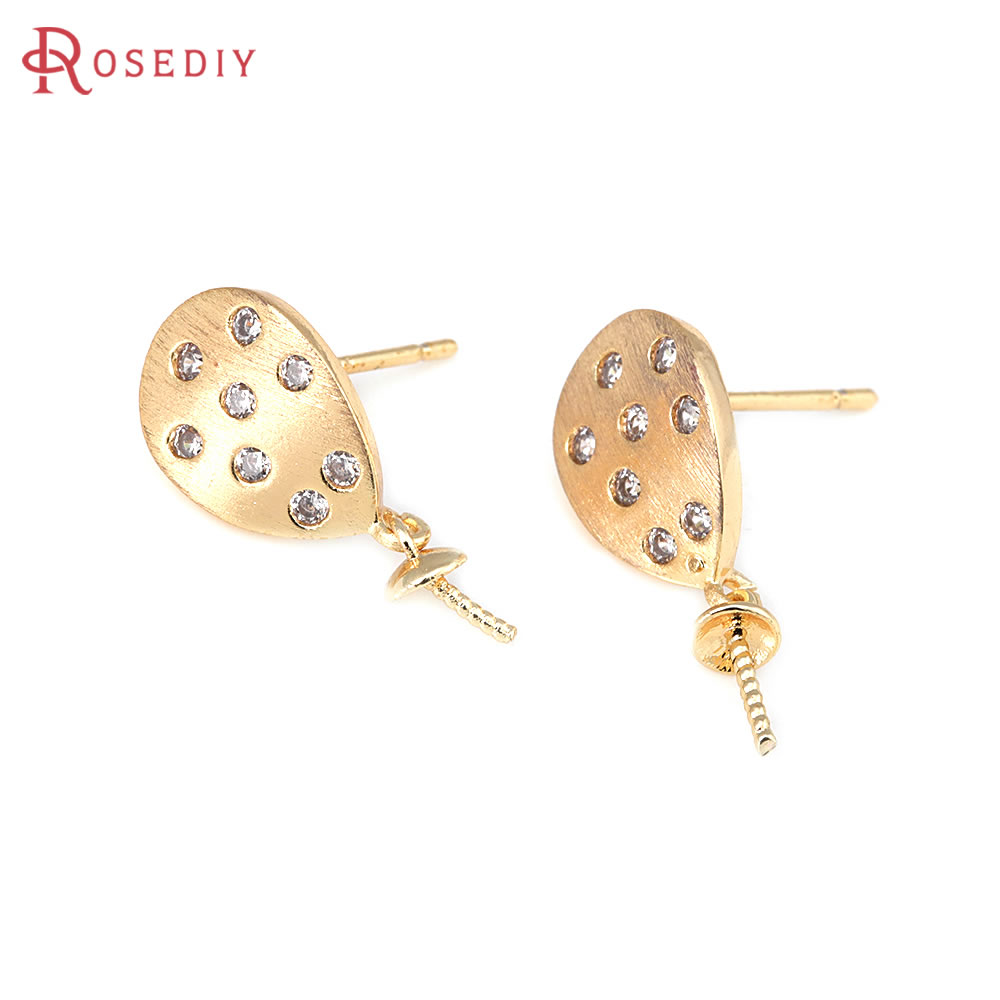 4PCS 18K Gold Color Brass and  - Jewelry Making Bead のレビューと価格