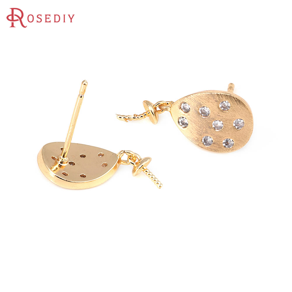 4PCS 18K Gold Color Brass and  - Jewelry Making Bead のレビューと価格