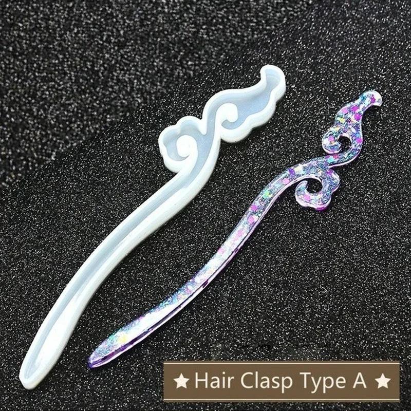 New Transparent Hairpin Silico - Jewelry Making Resin のレビューと価格
