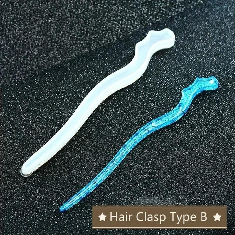 New Transparent Hairpin Silico - Jewelry Making Resin のレビューと価格