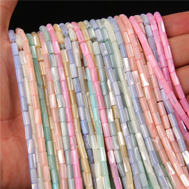 4X8mm Tube Cylinder Shell Bead - Seed Bead Tube のレビューと価格