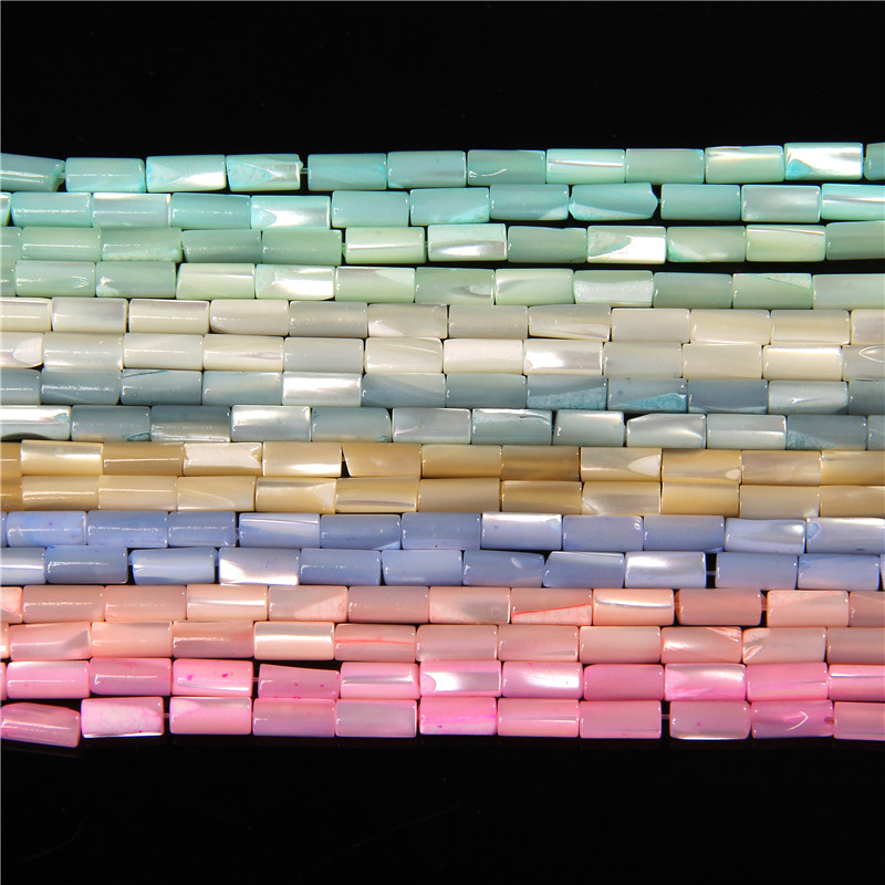 4X8mm Tube Cylinder Shell Bead - Seed Bead Tube のレビューと価格